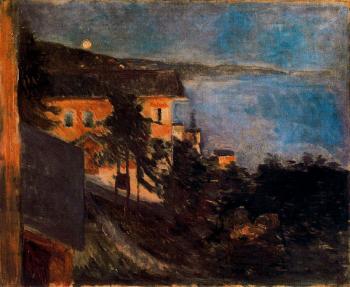 Edvard Munch : Moonlight on the Shore